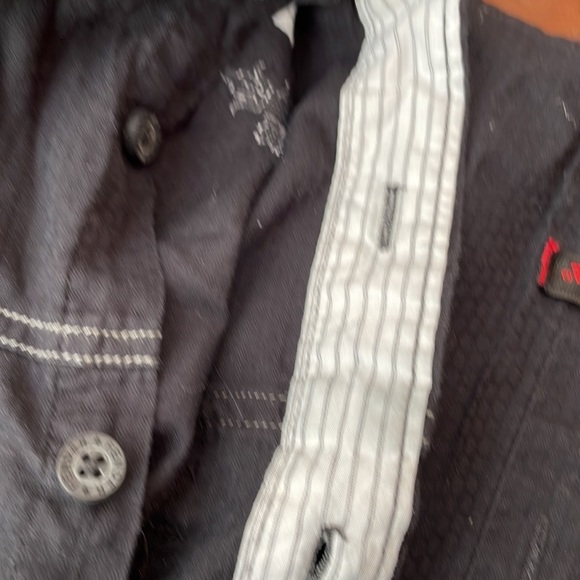 Men’s black decorative sport shirt - Picture 6 of 6